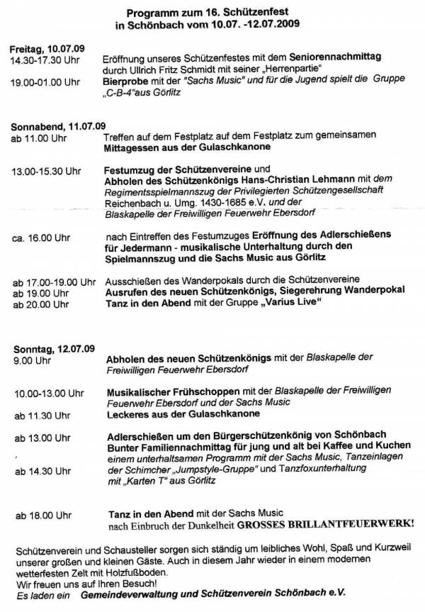 Das Programm